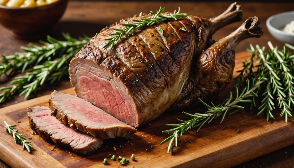 temps de cuisson roti d'agneau au four