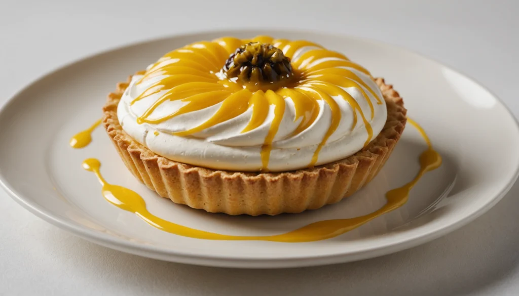 tarte passion meringuée