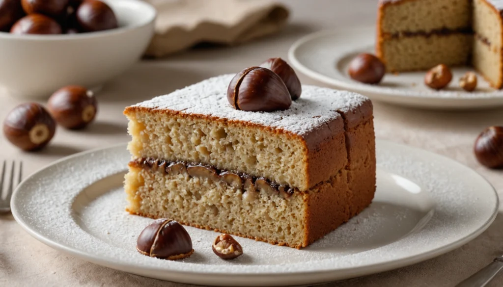 gateau à la farine de chataigne