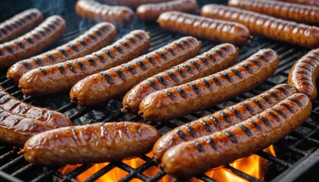 cuisson chipolatas barbecue